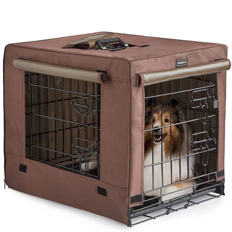 metal double door cat kennel house|DONORO Dog Crates for Small Size Dogs Indoor Double Door .